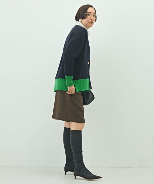 ノーリーズ（NOLLEY’S）/5GノアリスゆったりVネックカーディガン セール】5GノアリスゆったりVネックカーディガン（カーディガン/ボレロ