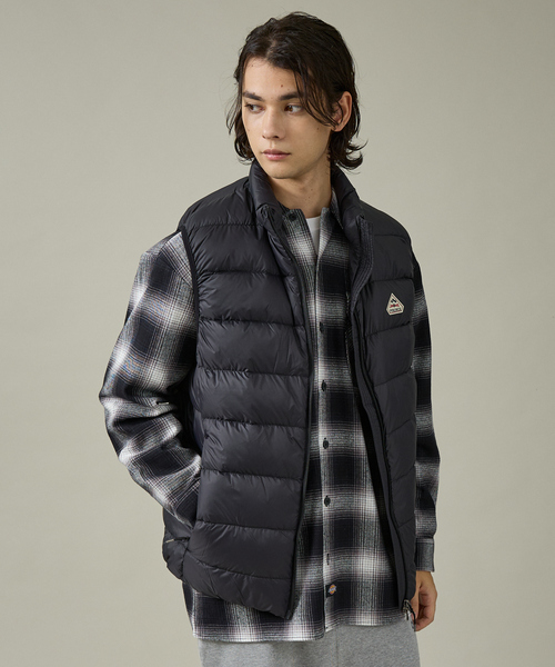 Pyrenex(ピレネックス)の「【PYRENEX / ピレネックス】HMY027 ARIAL VEST/アリアル ベスト(ダウンベスト・メンズ・カーキ/ブラック/ブルー・M/S/XL/L)」の2枚目の写真