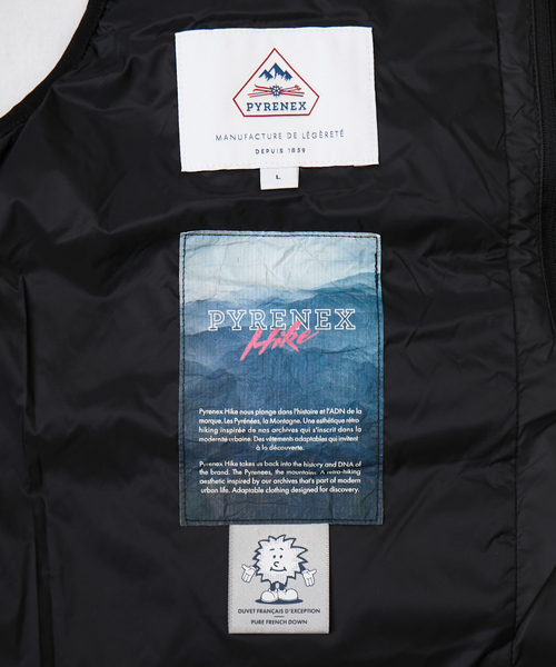 Pyrenex(ピレネックス)の「【PYRENEX / ピレネックス】HMY027 ARIAL VEST/アリアル ベスト(ダウンベスト・メンズ・カーキ/ブラック/ブルー・M/S/XL/L)」の15枚目の写真