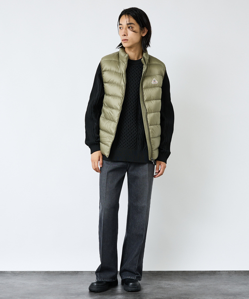 Pyrenex(ピレネックス)の「【PYRENEX / ピレネックス】HMY027 ARIAL VEST/アリアル ベスト(ダウンベスト・メンズ・カーキ/ブラック/ブルー・M/S/XL/L)」の16枚目の写真