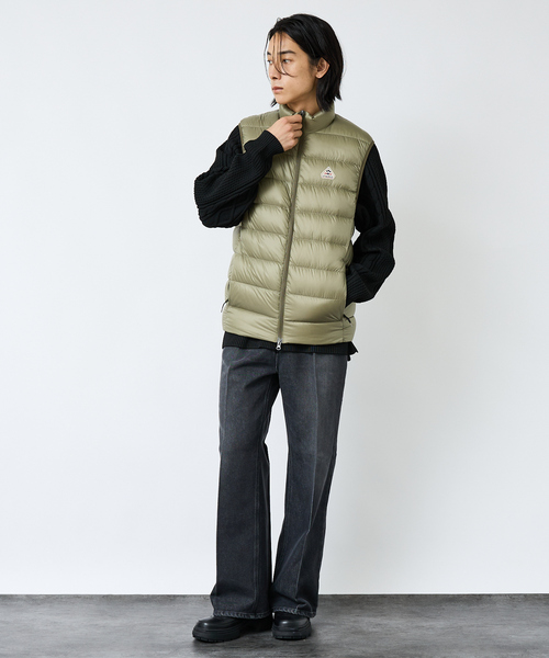 Pyrenex(ピレネックス)の「【PYRENEX / ピレネックス】HMY027 ARIAL VEST/アリアル ベスト(ダウンベスト・メンズ・カーキ/ブラック/ブルー・M/S/XL/L)」の18枚目の写真