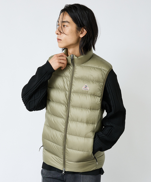 Pyrenex(ピレネックス)の「【PYRENEX / ピレネックス】HMY027 ARIAL VEST/アリアル ベスト(ダウンベスト・メンズ・カーキ/ブラック/ブルー・M/S/XL/L)」の19枚目の写真