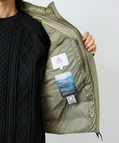 Pyrenex(ピレネックス)の「【PYRENEX / ピレネックス】HMY027 / ARIAL VEST / アリアル / ダウンベスト(ダウンベスト・メンズ・カーキ/ブラック/ブルー・M/S/XL/L)」の19枚目の写真
