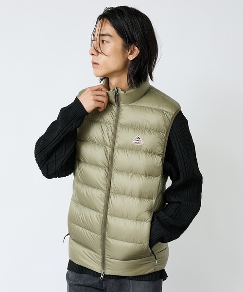 Pyrenex(ピレネックス)の「【PYRENEX / ピレネックス】HMY027 / ARIAL VEST / アリアル / ダウンベスト(ダウンベスト・メンズ・カーキ/ブラック/ブルー・M/S/XL/L)」の20枚目の写真