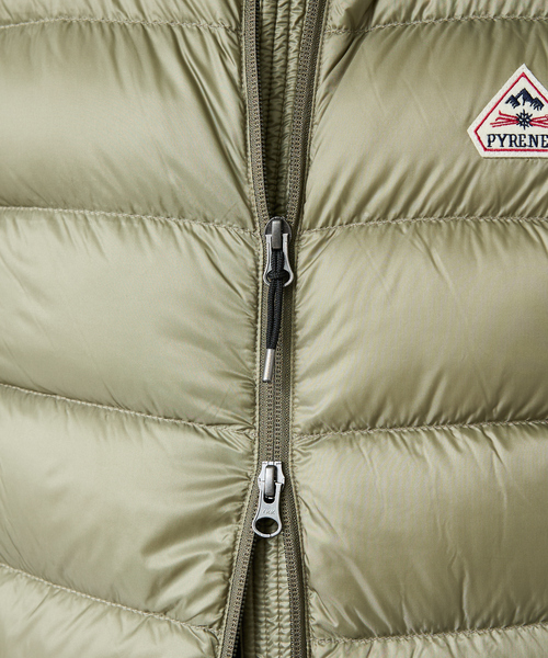 Pyrenex(ピレネックス)の「【PYRENEX / ピレネックス】HMY027 ARIAL VEST/アリアル ベスト(ダウンベスト・メンズ・カーキ/ブラック/ブルー・M/S/XL/L)」の10枚目の写真