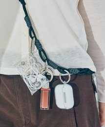 TOGA PULLA/トーガプルラ】Leather phone strap/レザーフォン