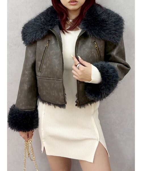 blackup EMODA ブルゾン EVRIS blackup EMODA ブルゾン EVRIS EMODA｜エモダのブルゾン通販