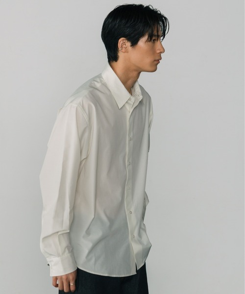 LURAKU（ルラク）の「【LURAKU】Regular Fit Shirt / LURAKU レギュラーフィットシャツ（シャツ/ブラウス・メンズ・ホワイト/ストライプ/ブルー・SMALL/MEDIUM/LARGE）」の7枚目の写真