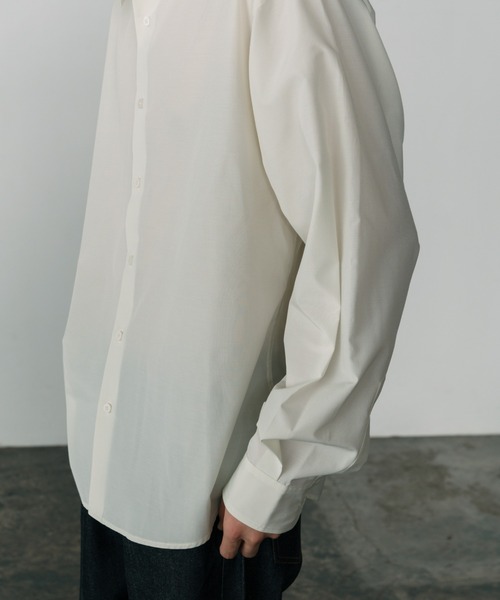 LURAKU（ルラク）の「【LURAKU】Regular Fit Shirt / LURAKU レギュラーフィットシャツ（シャツ/ブラウス・メンズ・ホワイト/ストライプ/ブルー・SMALL/MEDIUM/LARGE）」の8枚目の写真