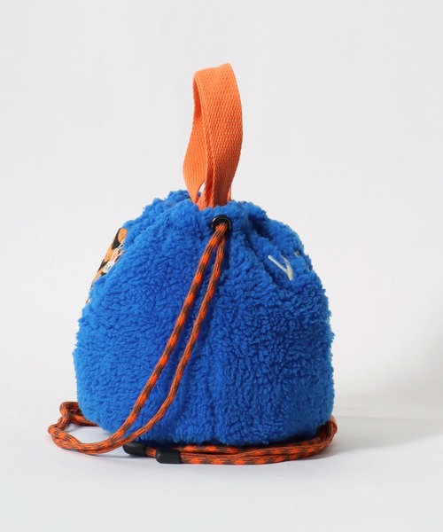 HOUSTON(ヒューストン)の「HOUSTON(ヒューストン)BOA NYLON EFFECT BAG/虎/ボア&ナイロンエフェクトバッグ/巾着ミニショルダーバッグ レディース メンズ ユニセックス(ショルダーバッグ・レディース・ブルー/オリーブ/ラベンダー・FREE)」の16枚目の写真