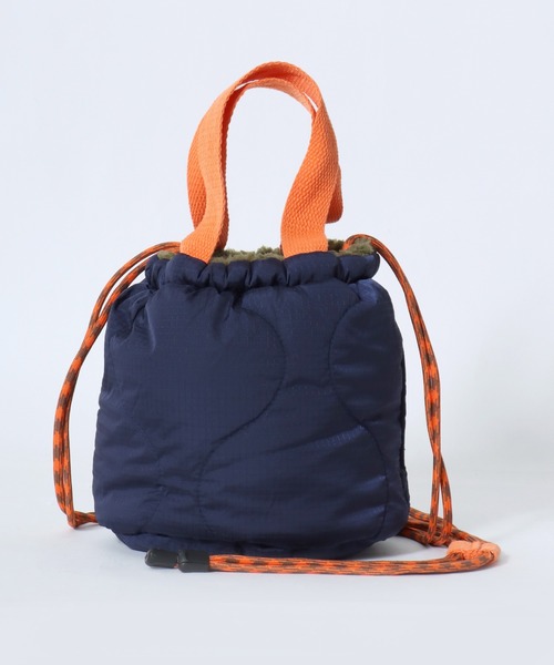 HOUSTON(ヒューストン)の「HOUSTON(ヒューストン)BOA NYLON EFFECT BAG/虎/ボア&ナイロンエフェクトバッグ/巾着ミニショルダーバッグ レディース メンズ ユニセックス(ショルダーバッグ・レディース・ブルー/オリーブ/ラベンダー・FREE)」の13枚目の写真