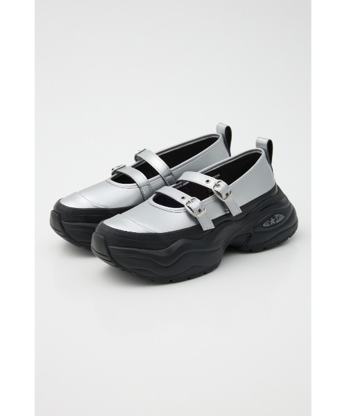 CONVERSE(コンバース)の「オールスター サージトレーナー MJ ST OX(スニーカー・レディース・シルバー/ブラック・24.5cm/24cm/23.5cm/23cm/25cm)」の2枚目の写真