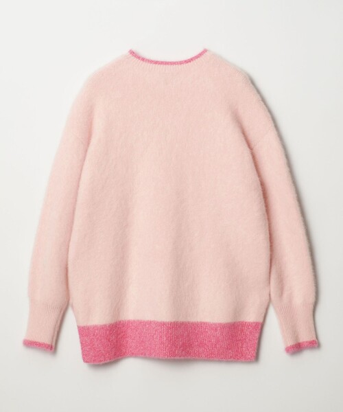 UNITED ARROWS フォックスカシミヤクルーネックニット ライトピンク フォックスカシミヤ クルーネック ニット（ニット/セーター）｜UNITED