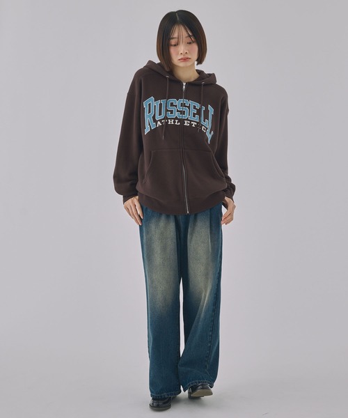 Unblend】RUSSELL ATHLETIC / ラッセル アスレティック ロゴワッペン