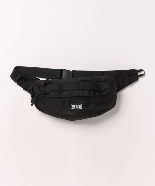 BEN DAVIS（ベンデイビス）の「【BEN DAVIS/ベンデイビス】カラビナ付き ウェストバッグ（ボディバッグ/ウエストポーチ・メンズ・ブラック・FREE）」の11枚目の写真