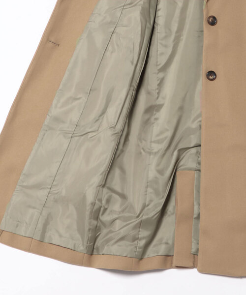 Honeys(ハニーズ)の「【抗菌防臭・静電気軽減】チェスターコート(チェスターコート・レディース・ベージュ系/ブラック/アイボリー/ブラウン系/ライトグレー系/キャメル/ヘザーチャコール・S/3L/M/LL/L)」の17枚目の写真