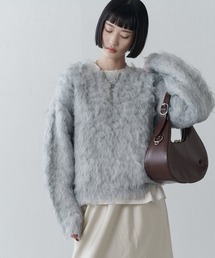 Lui's | ボリュームロングシャギープルオーバー(ニット/セーター)