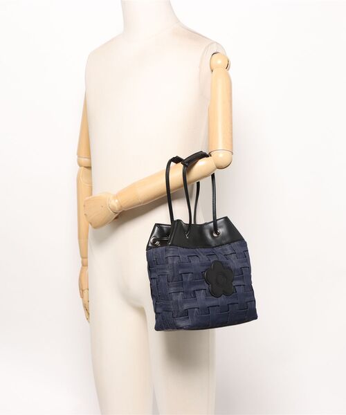 MARY ANN マリーアン 2way ハンドバッグ ショルダーバッグ デニム MARY ANN マリーアン 2way ハンドバッグ ショルダーバッグ デニム