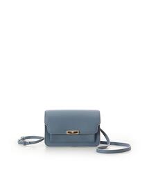 Samantha Thavasa | リボンモチーフ金具スプリットレザーショルダーバッグ(ショルダーバッグ)