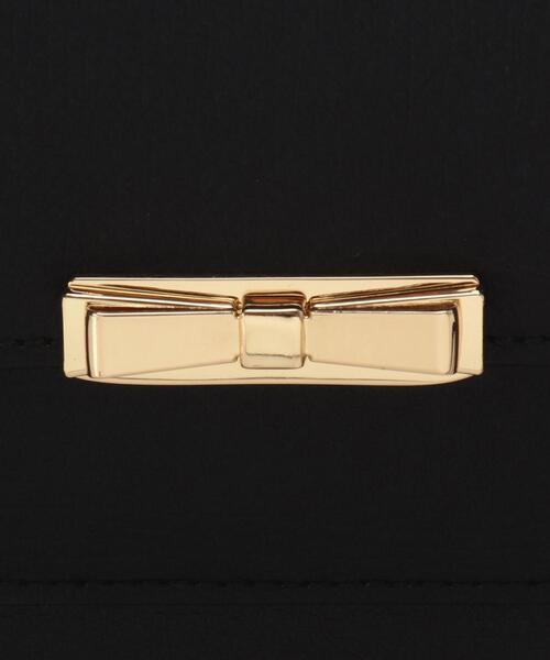 Samantha Thavasa(サマンサタバサ)の「リボンモチーフ金具スプリットレザーショルダーバッグ(ショルダーバッグ・レディース・ブラック/ピンク/ライトブルー・FREE)」の22枚目の写真