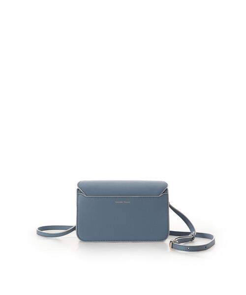 セール】リボンモチーフ金具スプリットレザーショルダーバッグ