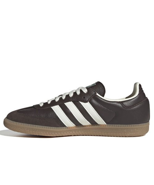 アディダス オリジナルス adidas Originals スニーカー サンバ OG [OOJ30/JR0891 FW25] SAMBA OG メンズ・レディース 靴 シューズ ダークブラウン/オフホワイト/ガム 正規取扱店 ADIDAS WMNS SAMBA OG OOJ30/JR0891（スニーカー）｜adidas Originals