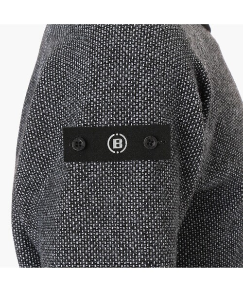 BRIEFING（ブリーフィング）の「【BRIEFING GOLF／ブリーフィングゴルフ】MS BIRDS EYE LOGO CREWNECK KNIT（ニット/セーター・メンズ・ネイビー/ホワイト/ブラック/グレー・L/M/XL）」の9枚目の写真