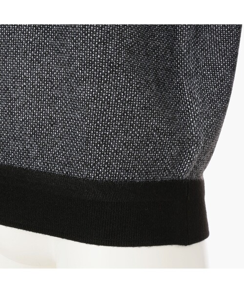 BRIEFING（ブリーフィング）の「【BRIEFING GOLF／ブリーフィングゴルフ】MS BIRDS EYE LOGO CREWNECK KNIT（ニット/セーター・メンズ・ネイビー/ホワイト/ブラック/グレー・L/M/XL）」の11枚目の写真