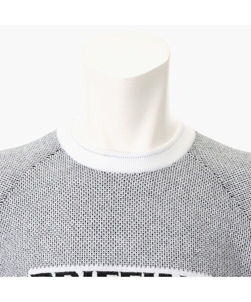 BRIEFING（ブリーフィング）の「【BRIEFING GOLF／ブリーフィングゴルフ】MS BIRDS EYE LOGO CREWNECK KNIT（ニット/セーター・メンズ・ネイビー/ホワイト/ブラック/グレー・L/M/XL）」の14枚目の写真