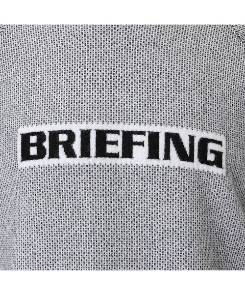BRIEFING（ブリーフィング）の「【BRIEFING GOLF／ブリーフィングゴルフ】MS BIRDS EYE LOGO CREWNECK KNIT（ニット/セーター・メンズ・ネイビー/ホワイト/ブラック/グレー・L/M/XL）」の15枚目の写真