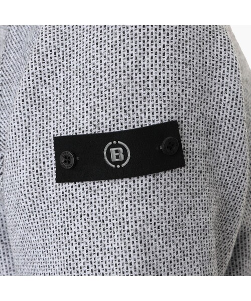 BRIEFING（ブリーフィング）の「【BRIEFING GOLF／ブリーフィングゴルフ】MS BIRDS EYE LOGO CREWNECK KNIT（ニット/セーター・メンズ・ネイビー/ホワイト/ブラック/グレー・L/M/XL）」の17枚目の写真