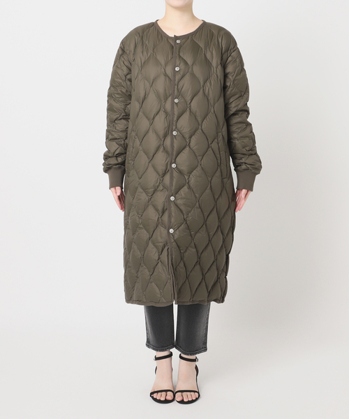 タイオン　ロングコート 別注【TAION / タイオン】ロングダウンコート（ダウンジャケット