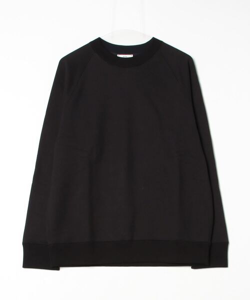 ATON（エイトン）の「【ATON】 ZERO URAKE CREWNECK SWEAT SHIRT（スウェット・メンズ・ブラック/ホワイト・4/6）」の2枚目の写真