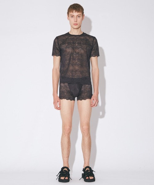 beautiful people（ビューティフルピープル）の「WACOAL MEN ÷ bp  lace boxer（ボクサーパンツ・メンズ・ブラウン/グレー/ブラック・LARGE/MEDIUM/SMALL）」の10枚目の写真