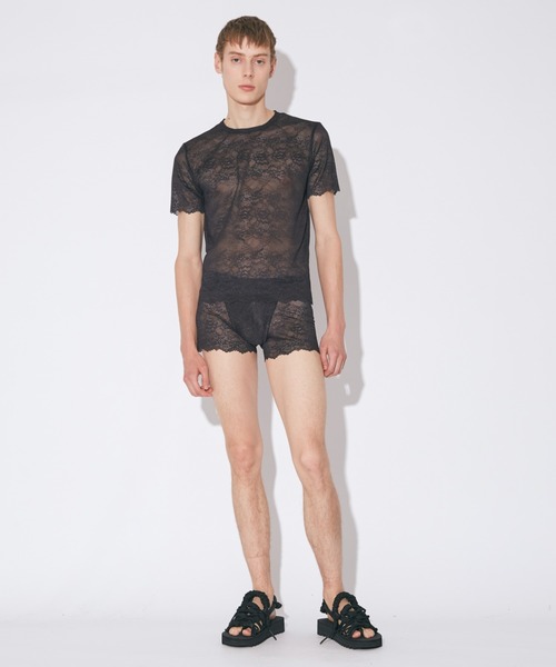 beautiful people（ビューティフルピープル）の「WACOAL MEN ÷ bp  lace boxer（ボクサーパンツ・メンズ・ブラウン/グレー/ブラック・LARGE/MEDIUM/SMALL）」の12枚目の写真