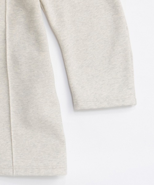 PRANK PROJECT（プランクプロジェクト）の「ディープVネックスウェット / Deep V-Neck Sweatshirt（スウェット・レディース・ライトグレー/ブラック・FREE）」の3枚目の写真