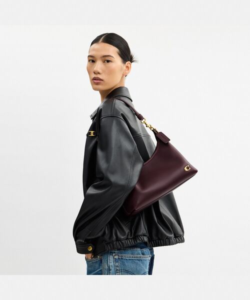 COACH（コーチ）の「ジュリエット ショルダー バッグ（ショルダーバッグ・レディース・パープル系その他・ONE）」の2枚目の写真