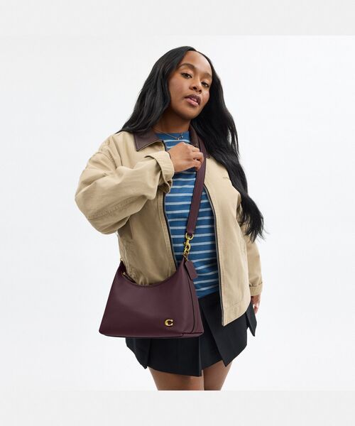 COACH（コーチ）の「ジュリエット ショルダー バッグ（ショルダーバッグ・レディース・パープル系その他・ONE）」の4枚目の写真