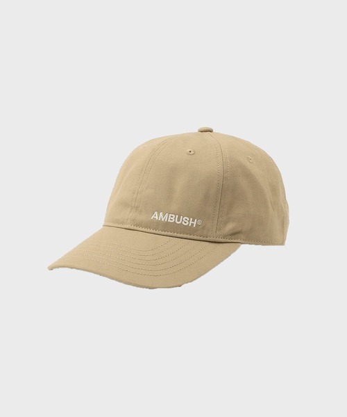 AMBUSH（アンブッシュ）の「【AMBUSH/アンブッシュ】LOGO CAP（キャップ・メンズ・ブラック/グリーン/ベージュ/ネイビー・FREE）」の6枚目の写真