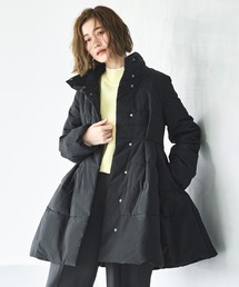 RUIRUE BOUTIQUE（ルイルエブティック）の「洗える ｜ グログラン エレガンス キルトコート ｜ アウター / キルティングコート / ロングコート / エコダウン（その他アウター）」