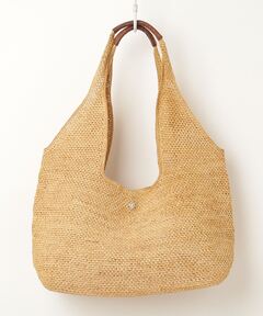 セール】RAFFIA LECTANGLE BASKET バッグ（トートバッグ）｜Plage