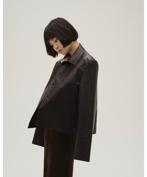 TODAYFUL（トゥデイフル）の「Leather Shirts Jacket（テーラード