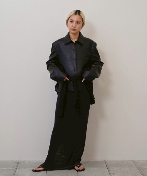 Leather Shirts Jacket（テーラードジャケット）｜TODAYFUL（トゥデイ