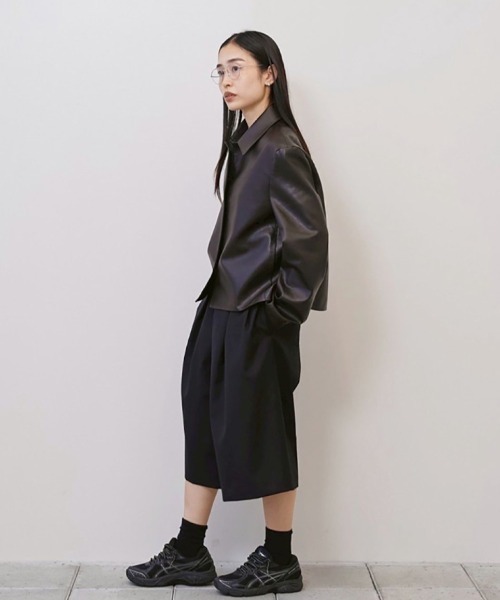 Leather Shirts Jacket（テーラードジャケット）｜TODAYFUL（トゥデイ