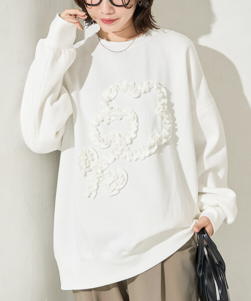 新品 定価28,600円 Tina スウェット ロゴ 刺繍 フリークスストア 限定