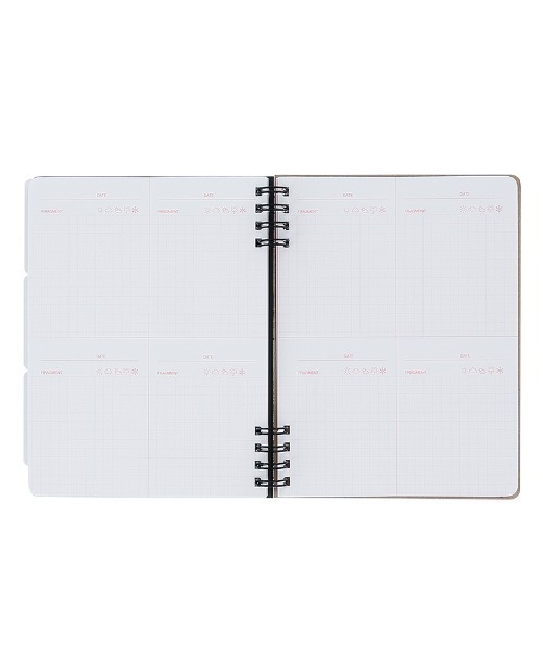 Rollbahn（ロルバーン）の「ロルバーン フレキシブル カバー 360° gyunyuya L（手帳/メモ帳・レディース・グリーン・FREE）」の9枚目の写真