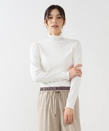MELROSE claire | 【スパンテレコタートルネック】(Tシャツ/カットソー)