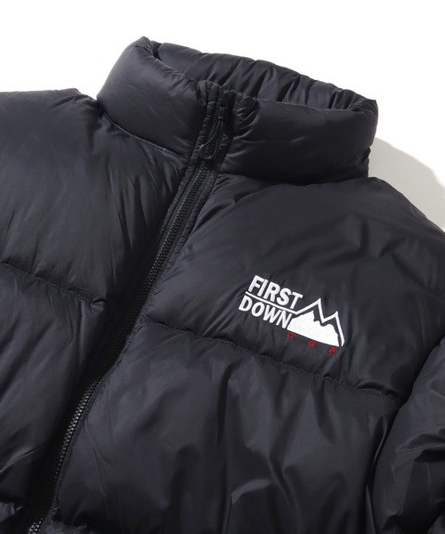 FIRST DOWN(ファーストダウン)の「【FIRST DOWN/ファーストダウン】 LIGHT BUBBLE DOWN JKT / ライト バブル ダウン ジャケット(ダウンジャケット/コート・メンズ・ブラック・S/M/L/XL)」の5枚目の写真