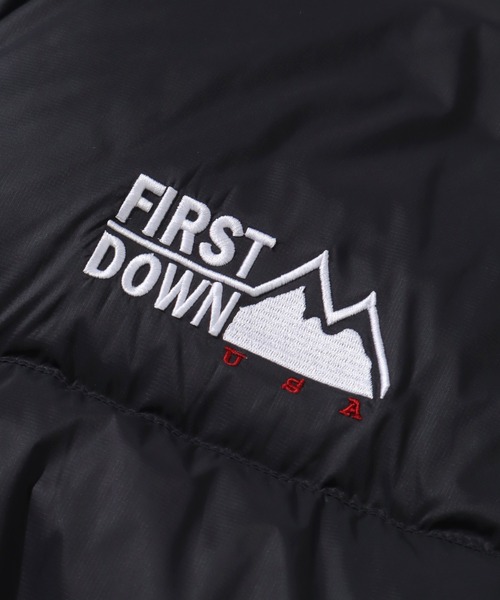 FIRST DOWN(ファーストダウン)の「【FIRST DOWN/ファーストダウン】 LIGHT BUBBLE DOWN JKT / ライト バブル ダウン ジャケット(ダウンジャケット/コート・メンズ・ブラック・S/M/L/XL)」の6枚目の写真
