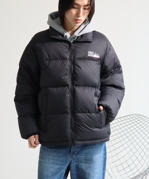 FIRST DOWN(ファーストダウン)の「【FIRST DOWN/ファーストダウン】 LIGHT BUBBLE DOWN JKT / ライト バブル ダウン ジャケット(ダウンジャケット/コート・メンズ・ブラック・S/M/L/XL)」の17枚目の写真